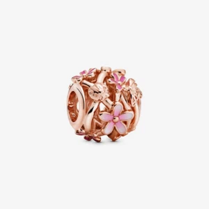 PANDORA Charm Anhänger Bead Gänseblümchen vergoldetes Metall Rosé Rosa 788772C01 - Bild 1 von 7