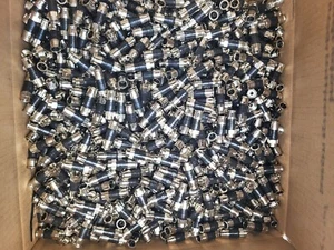 125 x PPC EX59 Coassiale RG59 estremità cavo raccordo connettore EX59PLUS SATV CATV PLUS 59 - Foto 1 di 4
