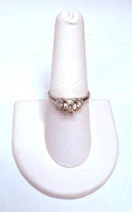 Vintage 900 Platinum Diamond .55ct Ring Size 8 - Picture 1 of 6