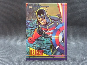 US AGENT 1993 SKYBOX MARVEL Super Heroes Card #72 - Picture 1 of 2