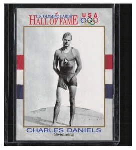 1991 Impel US Olympic Hall of Fame #40 Charles Daniels - Foto 1 di 2