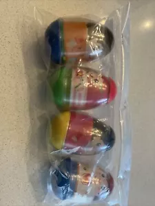 Hasbro 2010 Playskool 4 Pack Weebles Boy Girl Flower Bunny - Picture 1 of 4