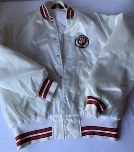 Vtg Pla-Jac by Dunbrooke Size L- Multicolor Jacket Amateur Bowlers Tour - Picture 1 of 8