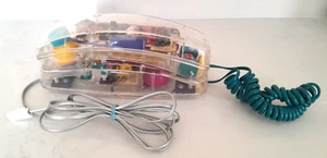 Mybelle Spotlight Vintage See Through Phone. Land Line. Tested & Working - Picture 1 of 8