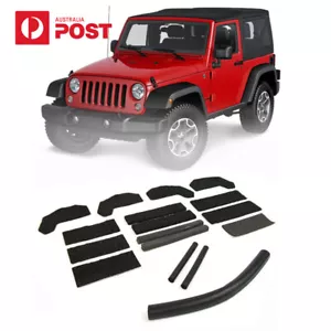 Car Hard Top Seal Kit for Jeep Wrangler JK 2007-2017 2018 68026937AB Replacement - Picture 1 of 9