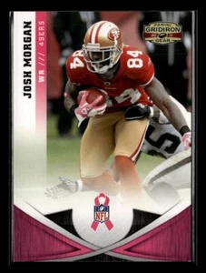 2011 Panini Gridiron Gear #106 Josh Morgan Breast Cancer Awareness Pink #/250 - Picture 1 of 2