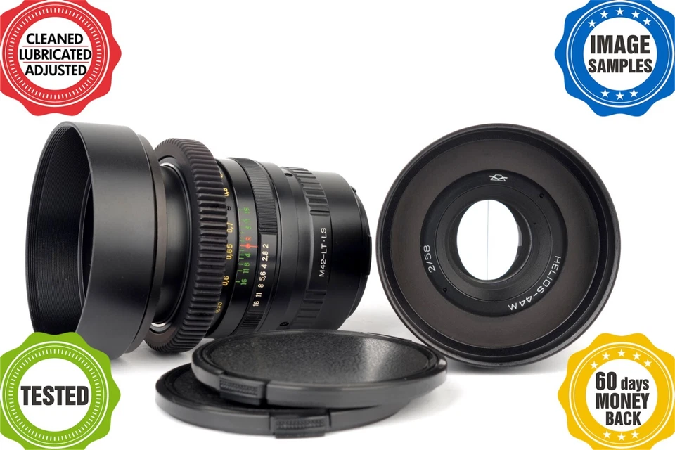 HELIOS 44 2/58mm Leica L mount *ANAMORPHIC BOKEH&FLARE* Panasonic S1R S1 S1H S5 - Image 1 of 4