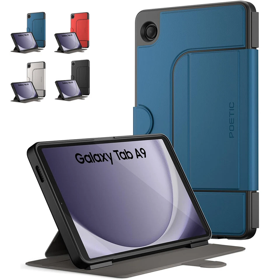 For Samsung Galaxy Tab A9 A9 Plus Case Poetic Magnetic Fidget Stand Folio Cover - Image 1 of 1