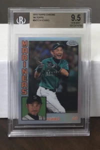 Ichiro Suzuki 2019 Topps cromo 84 Topps #84TC14 refractor BGS 9,5 Marineros - Imagen 1 de 2