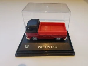 Red/Black VW T1 Pick Up 1/72 Hongwell Cararama Boxed - Picture 1 of 1
