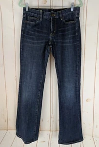 J Crew Jeans 31R blau Stretch Baumwolle Elasthan Bootcut Denim Distress Marks - Bild 1 von 10