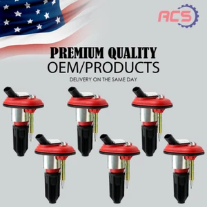 6X High Performance OEM Ignition Coil for Chevy Trailblazer GMC Envoy 4.2L UF303 - Picture 1 of 15