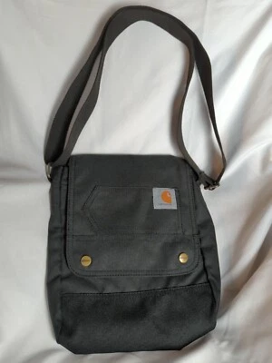 Carhartt Cross Body Carry All Black Durable Snap Closure Very Nice Unisex - Image 1 of 4