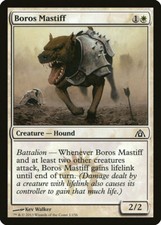 FOIL Boros Mastiff | MtG Magic Dragon's Maze | English | Near Mint