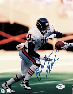 Rashaan Salaam Chicago Bears Signed Autograph 8 x 10 Photo PSA DNA AI83099 - Picture 1 of 2