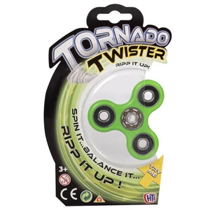 Tornado Twister Finger Fidget Spinners, Toys & Games, Green - Picture 1 of 2