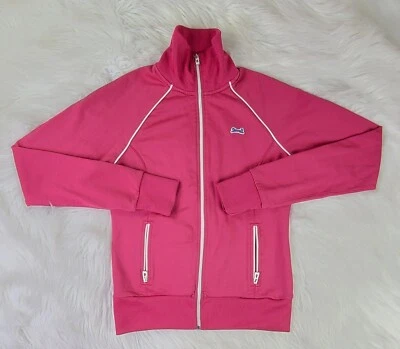 Chaqueta Le Tigre Track Mujer Junior (S) Cremallera Rosa Azul Logo Foto 1 de 4