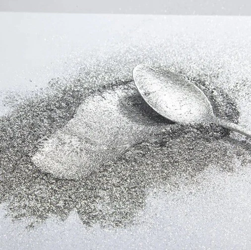 Premium Silver Dust Mica Powder, Super Bright Fine - Image 1 of 1