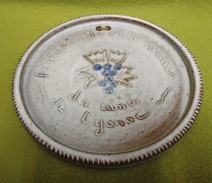 assiette grès Puisaye Ratilly ? Félicitation Clubs Ruraux des Anciens de l’Yonne - Photo 1/1