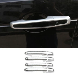 For Range Rover Evoque 2012-2019 Matte Silver Exterior Side Door Handle Cover 8X - Picture 1 of 10