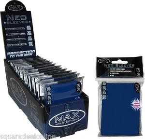 (1) BCW-MP-7050 FRB Max Protection Reflex Blue Flat Trading Card Sleeves NEU - Bild 1 von 1