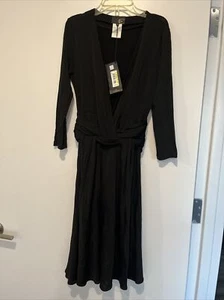 Just Cavalli Woman’s Black Dress Size 42 - Picture 1 of 11