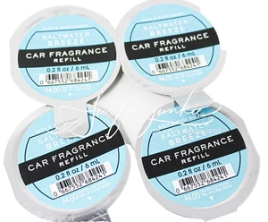 Ambientador de coche Bath & Body Works Scentportable Salar Water Breeze 0,2 oz cada uno 4 piezas - Imagen 1 de 2
