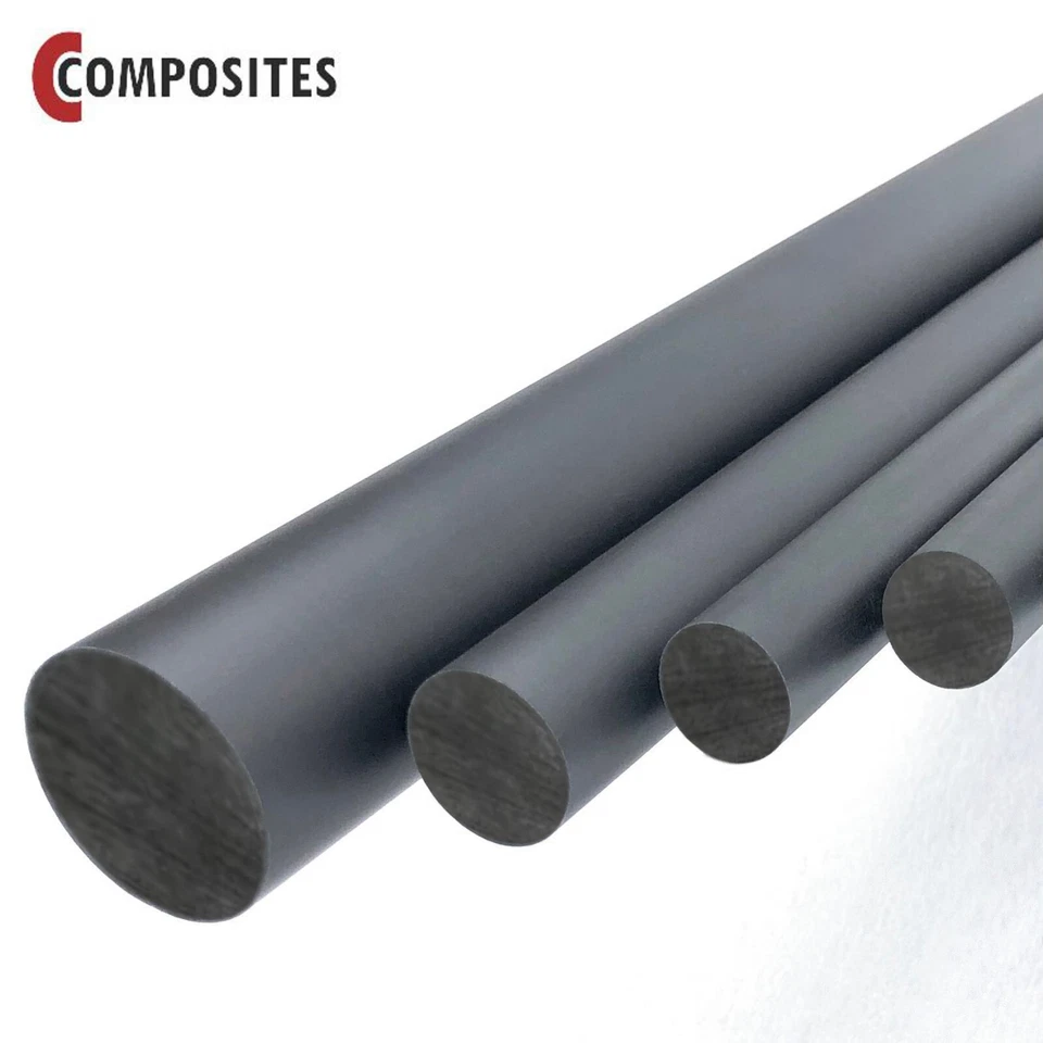C-COMPOSITES Carbon-Rund-Stab 2.0 x 1000 mm CFK Kohlefaserstab