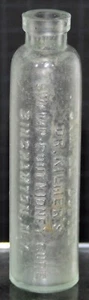 DR. KILMER"S SUMPFWURZEL-NIERENKUR BINGHAMTON, NY. Medizinflasche mit Prägung - Bild 1 von 5
