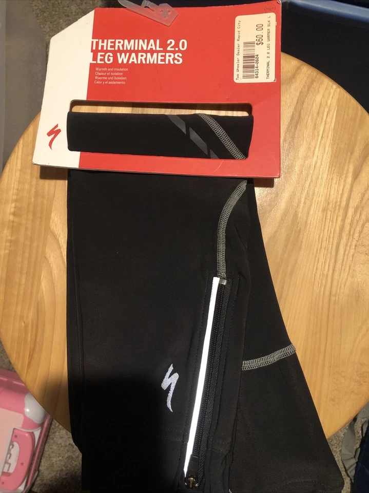 Specialized Therminal 2.0 Мужские Подогреватели Ног Черные Большие - НОВЫЕ - Изображение 1 из 1