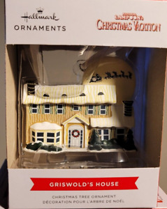 HALLMARK 2022 NATIONAL LAMPOONS CHRISTMAS VACATION GRISWOLD'S HOUSE ORNAMENT