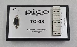 Pico Technology TC-08 8-Channel Thermocouple Data Logger RS232 - Picture 1 of 4