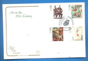 ART OF THE 20th CENTURY 11th MAY 1993.GREAT BRITAIN FIRST DAY COVER