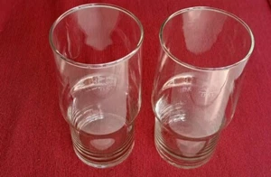 2x Superfest Glass 2x 0.5 L DDR/GDR Strong Glass East German Mitropa Stackable - Picture 1 of 7
