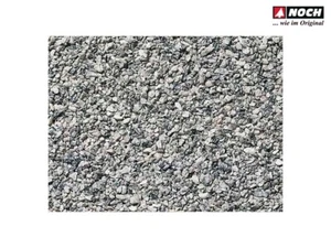 NOCH 09174 Spur N/Z, Gleisschotter grau, Körnung 01-06 mm, 250 g Beutel - Bild 1 von 2