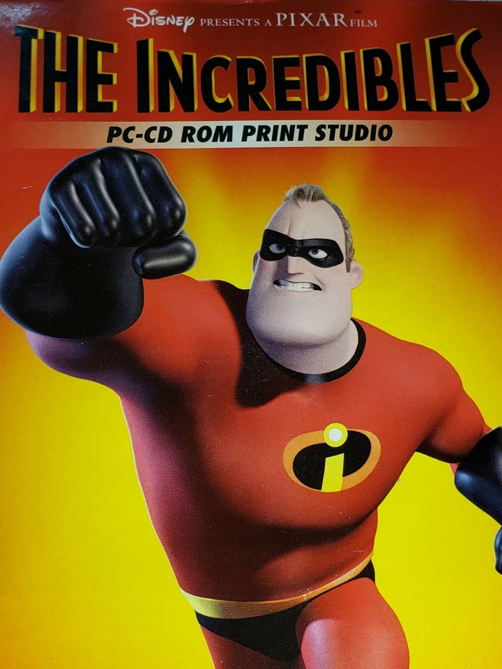 The Incredibles PC-CD ROM Print Studio Microsoft Windows 98/Me/XP - Image 1 of 4