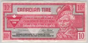 Canadian Tire Paper Money- CTC S20-C 10¢ note *310 - Picture 1 of 2
