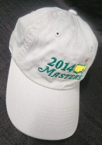 Gorra de béisbol de golf American Needle 2014 Masters ajustable con correa de pliegue caqui - Imagen 1 de 5
