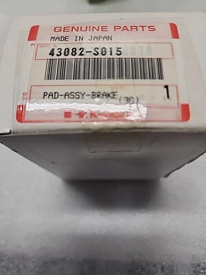 KAWASAKI OEM 43082-S015 FRONT BRAKE PADS 2004-2006 KLX125L - Image 1 of 4