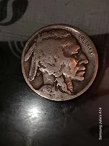 ANTIQUE INDIAN HEAD NICKEL - NO DATE - ERROR "LIBERTY ON EDGE" - BISON ON BACK - Picture 1 of 2