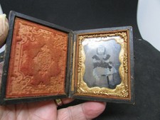 Tintype photograph in Union Case - Young Girl                (2