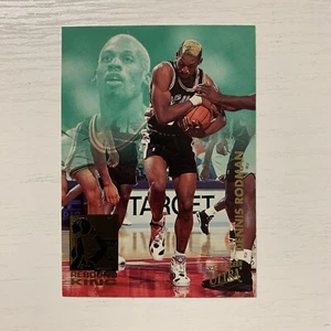 Dennis Rodman 1993-94 Fleer Ultra Rebound King Insert Card #10 Spurs - Bild 1 von 2