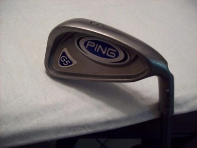 PING G5 6 IR0N STANDARD SILVER  TFC 100 R GRAPHITE SHAFT - Image 1 of 4