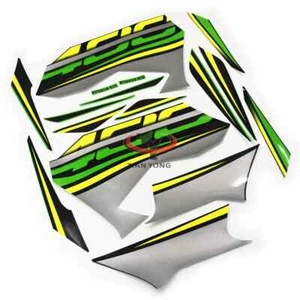 2019 Kawasaki Ninja400 2018-2024 Bodywork Decal Kit Stickers Green Yellow - Foto 1 di 7