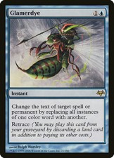 1X Glamerdye Eventide NM/EX MTG CARD