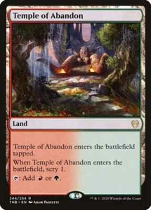 Temple of Abandon (THB 244) Near Mint Foil - MTG single - Foto 1 di 1