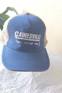 Gainesville Motor Dealership Herren Trucker Cap Snapback Mütze Mesh braun blau - Bild 1 von 6
