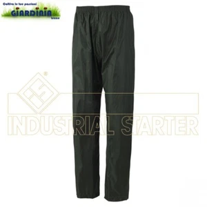 PANTALONE POLIURETANO VERDE LLUVIA TG.M By INDUSTRIAL STARTER - Imagen 1 de 1