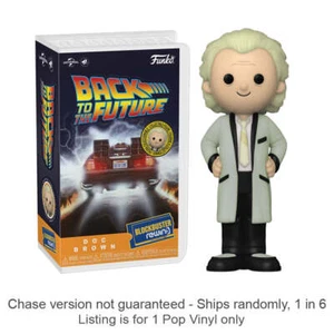 Back to the Future Doc Brown Rewind Highly Collectable Premium Quality Figure - Picture 1 of 3