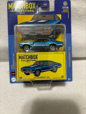 MATCHBOX COLLECTORS CAR 1970 OLDSMOBILE 442 NEW - Image 1 of 3